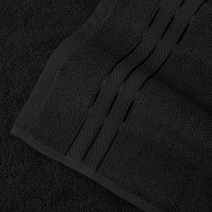 Ensemble d'essuie-mains de luxe en coton turc écologique pour adultes Trident Jacquard brodé jetable pour spa hôtel usage domestique - Product Image 4