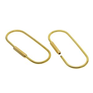 Llavero de latón metálico Estilo único Acabado en oro Indio Hecho a mano Diseño 3D Llaveros de metal en forma - Product Image 1