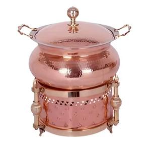 Casseroles et marmites en métal isolées durables haut de gamme, antiadhésives, fond en cuivre, extérieur classique pour buffet, compatibles gaz et induction - Product Image 4