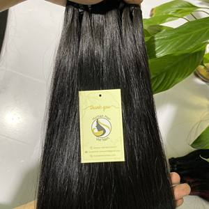 Venta al por mayor, vendedor de cabello vietnamita sin procesar, extensión de cabello humano virgen liso, cabello virgen alineación con cutícula - Product Image 3
