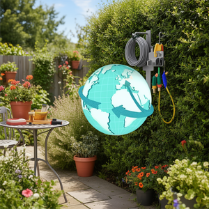 Wall-<b>Mounted</b> Hose Holder 12.8 cm Wide-Garden Hoses & Reels - Product Image 3