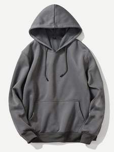 Sweat à capuche pour homme en coton 100% surdimensionné, qualité supérieure, en molleton de coton, avec un MOQ faible - Product Image 6