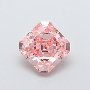 Diamante Radiante de 3.04ct VS1, Color Rosa Intenso, Cultivado en Laboratorio - Product Image 1