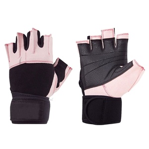 Gants de fitness demi-doigts les plus vendus Matériau durable pour l'haltérophilie Marque privée pour la salle de sport Gants de fitness en gros - Product Image 1