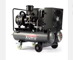 Compresseur d'air à vis monophasé 220V 7,5 kW à haut rendement énergétique, prêt à l'emploi - Product Image 1