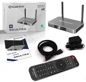 Boîtier TV authentique S6 ULTRA Lecteur multimédia 4 Go + 128 Go Wi-Fi 6 VS S6 eliteS S6 pro S6 max - Product Image 2