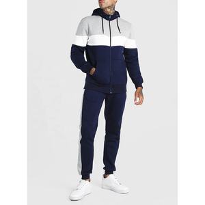 Conjunto Deportivo de Invierno para Hombre de Alta Calidad al por Mayor, Transpirable, con Forro Polar de Dos Tonos, Sudadera con Capucha y Pantalones Deportivos Personalizados - Product Image 5