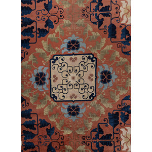 Tapis en laine noué à la main Aalam Blue Pae-6465, motif floral, rectangulaire 9x12, tapis de salon pour adolescents, décorations de couloir - Product Image 3