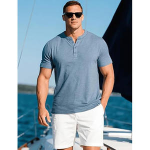 เสื้อยืดลำลองผู้ชาย คอทรงกลม ผ้าฝ้าย 100% ระบายอากาศได้ดีเยี่ยม ป้องกันคราบสกปรกอย่างเป็นธรรมชาติ แห้งเร็ว ผลิตจากผ้าถัก พิมพ์ลายด้วยเทคนิคสกรีน - Product Image 2