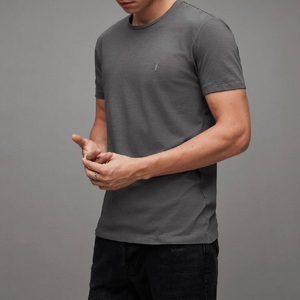 OEM High Oversize Loose Fit Blank men's short sleeve T-shirt summer new product lapel half sleeve Fast dry Premium Unisex <b>Tshirt</b> - Product Image 6