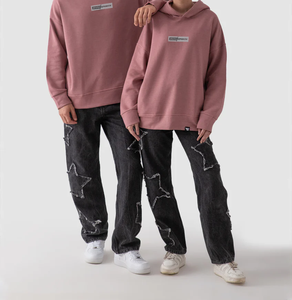 Jersey personalizado de alta calidad para hombre, sudadera de invierno, chaqueta de lana de algodón con capucha sólida, forro liso teñido, venta al por mayor de algodón - Product Image 4