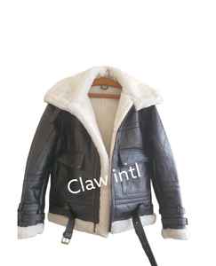 Abrigo acolchado de invierno personalizado para mujer Chaqueta de piel de oveja genuina con plumón de alta calidad Hecho en Pakistán - Product Image 6