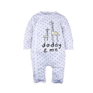 Venta caliente bebé niña niño mamelucos manga larga 100% algodón estampado de dibujos animados ropa - Product Image 5