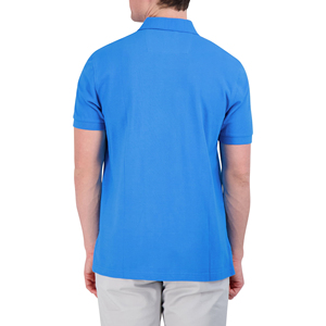 Polos de golf personnalisés pour hommes en polyester respirant évacuation de l'humidité caractéristiques de séchage rapide t-shirt polo imprimé à manches courtes - Product Image 6