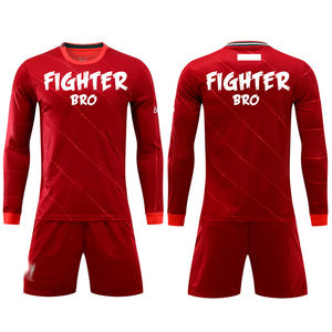 Conjunto de ropa de uniforme de fútbol de alta calidad/kits de fútbol de equipo uniformes de fútbol sublimados de secado rápido con logotipo personalizado - Product Image 5
