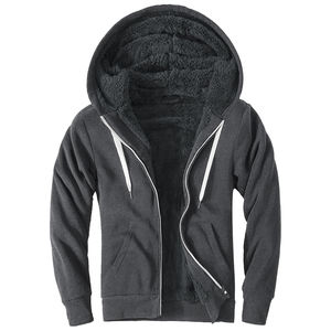 Latest Design New <b>Fur</b> Sherpa Lining Men's <b>fur</b> <b>hoodie</b> - Product Image 5