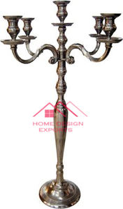 Finition peinte à la main Design bougeoir maison Villa 2025 nouveau look métal photophore candélabre - Product Image 2