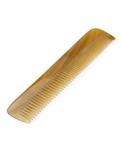 PEIGNE EN CORNE PERSONNALISÉE NATURELLE BUFFALO avec des dents fines et larges Peigne en corne de buffle fait main pour la coiffure - Product Image 6