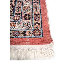 Alfombras de Seda Anudadas a Mano Gulmarg, Color Rojo Naranja, Estilo Medallón, Nuevas Alfombras Rectangulares con Diseño de Rompecabezas para el Hogar, Pae-6021, Alfombra para Sala de Estar - Product Image 4