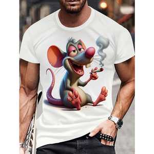 เสื้อยืดสแปนเด็กซ์ผู้ชายแบบสั่งทำ - ผู้ผลิตป้องกันการเกิดขุย - Product Image 1