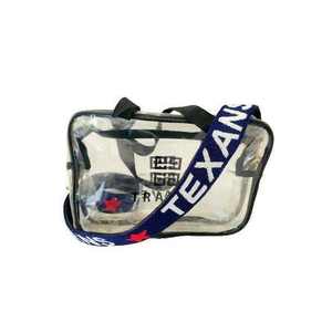 Sangles de sac de sport en gros, faites à la main, ornées de perles, marron et bleu ciel, avec des sangles à paillettes en forme d'étoile, forme longue - Product Image 4