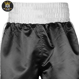 Pantalones cortos de boxeo de poliéster hechos a medida de alta calidad, ropa deportiva Muay Thai Kickboxing MMA, servicio OEM disponible para ropa de artes marciales - Product Image 6