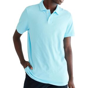 Premium hommes été respirant personnalisé durable polos 100% coton léger unisexe Polos - Product Image 6