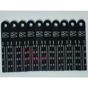 Regla Endodóntica Negra de Acero Inoxidable Duradera, la Más Vendida, para Uso en Mediciones Dentales - Product Image 4