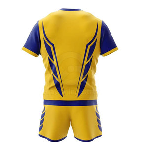 Nouveaux ensembles de maillots de rugby de haute qualité, séchage rapide, respirants, écologiques, 100% polyester, vente en gros - Product Image 2