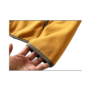 Chaqueta polar de doble cara de peso pesado para hombre, logotipo personalizado bordado, cremallera de cuarto de alta calidad, estilo informal, directo de fábrica 2025 - Product Image 5