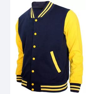 Parche personalizado de manga larga Chenille bordado béisbol calle desgaste Letterman Varsity chaqueta para los hombres - Product Image 5