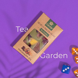 Barre de chocolat au matcha personnalisée de qualité avec fruits secs et noix pour cadeau de Noël - Product Image 3