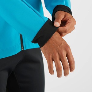 Pakistan Made Softshell <b>Jackets</b> for <b>Men</b> High Quality Premium Wool Custom Design Stand Collar Pattern Wholesale for Spring - Product Image 5