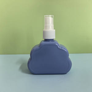 Bouteilles pulvérisateur rondes bleues personnalisées de 100 ml en PET avec pompe, vaporisateur fin pour l'<span class=keywords><strong>alcool</strong></span>, le parfum et l'eau de toilette - Product Image 5