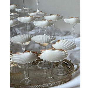 2025 coquilles créatives artisanat à la main conque tasse conque coquille gobelet | Martini coquille verre à vin saint valentin cadeau faveurs de mariage - Product Image 6