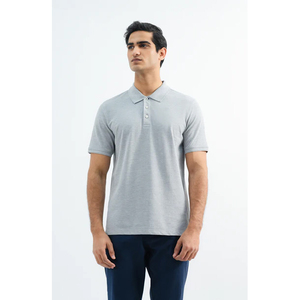 T-shirts pour hommes 100% coton à séchage rapide de grande taille pour polo avec logo personnalisé coupe ample à manches courtes - Product Image 5