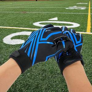 Guantes de fútbol Hombres Mujeres Niños, Guantes de fútbol juvenil, Guantes de agarre pegajosos de silicona ultra pegajosos para jóvenes adultos, mejorados - Product Image 2