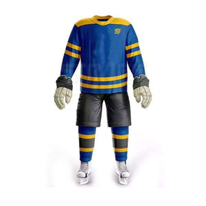 Uniforme de hockey sur glace en polyester léger et écologique, respirant et confortable, options personnalisables, service OEM de haute qualité pour - Product Image 4