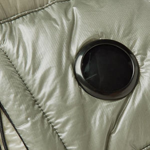 Oem Custom Veste d'hiver en duvet matelassée à coquille souple et à bulles Veste à capuche pour hommes Respirante et à séchage rapide Custom - Product Image 5