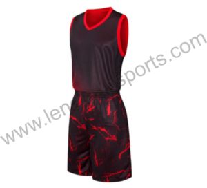 เสื้อบาสเก็ตบอลสำหรับเด็กและเยาวชนเสื้อเจอร์ซีย์ใส่กลับด้านได้ตามต้องการดีไซน์ใหม่ - Product Image 5