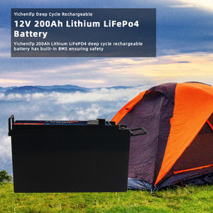 डीप साइकिल अल्ट्रा स्लिम लिथियम आयरन लाइफ 4 बैटरी फ्रंट टर्मिनल 12.8v 200ah ip67 5000-चक्र rv 4x4 कैंपिंग - Product Image 6