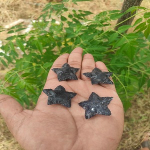 Fait à la main bleu or pierre étoile forme pointes de flèche inde Agate cristal artisanat guérison pierre précieuse chasse vente en gros - Product Image 4
