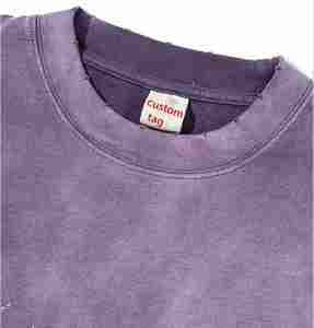 เสื้อยืดโอเวอร์ไซส์ทำจากผ้าฝ้าย220 GSM สีพื้นเสื้อยืดสำหรับฤดูร้อน - Product Image 3