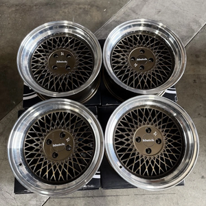 ชุดล้อ 15x8.5 Klutch SL1 4x100 17 73.1 สีบรอนซ์ขอบขัดเงา จำนวน 4 ล้อ - Product Image 3