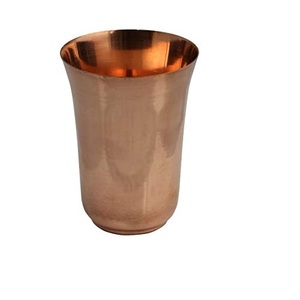 Uso multiusos Cobre Acabado Metal Beber Vidrio Vajilla Servicio Utensilios Vasos Servidor de agua Taza Metal Agua - Product Image 2