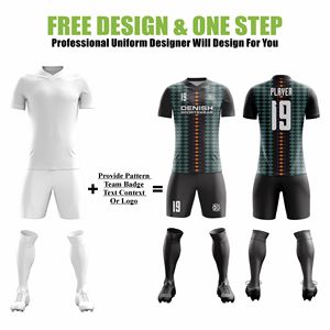 Ropa de fútbol de gama alta personalizada de alta calidad, uniformes de poliéster transpirables de secado rápido, camiseta de fútbol sublimada - Product Image 2