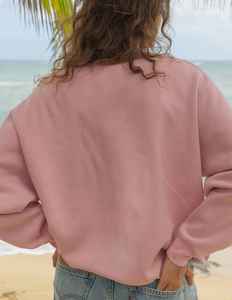 Sudadera de gran tamaño con cuello en V y logotipo personalizado para mujer, algodón liso con lavado ácido, técnicas de lavado a la piedra, tejido no tejido para invierno - Product Image 5