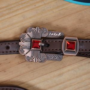 Horse Equine Western Leather Saddle with Full Tack Set Breastplate, Bridle Tooling & Carving Leather Manufacturer in India - Product Image 4