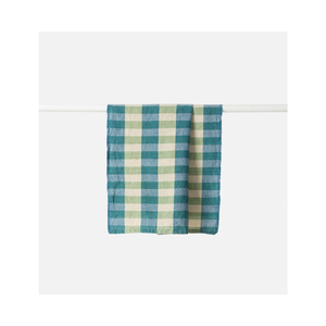 Ligero 100% algodón bordado Golf 20x30 150 GSM absorción rápida presupuesto amigable sostenible lavado a máquina toallas de té verde - Product Image 4