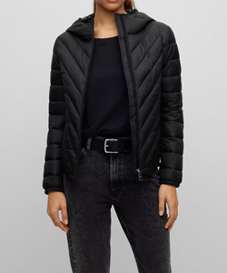 Chaqueta de Invierno con Capucha y Logotipo Personalizado Sublimado, Chaqueta Bomber Ligera para Hombre y Mujer, Material de Tela de Alta Calidad, Venta al por Mayor - Product Image 1